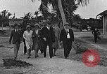 Standbild Herbert Hoover Long Key Florida USA, 1930, aus Sekunde 20 historischem Filmmaterial Videoclip 65675049600