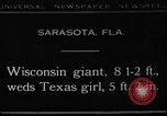 Standbild Hochzeit Sarasota Florida USA, 1930, aus Sekunde 1 historischem Filmmaterial Videoclip 65675049603
