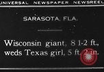 Standbild Hochzeit Sarasota Florida USA, 1930, aus Sekunde 3 historischem Filmmaterial Videoclip 65675049603