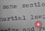 Image of Civil defense measures following  Pearl Harbor attack Oahu Hawaii USA, 1942, second 15 stock footage video 65675049608