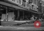 Image of damaged shops London England United Kingdom, 1940, second 41 stock footage video 65675049612