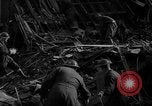 Image of wrecked building London England United Kingdom, 1940, second 48 stock footage video 65675049613