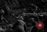 Image of wrecked building London England United Kingdom, 1940, second 49 stock footage video 65675049613