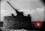 Image of British antiaircraft gun emplacements Battle of Britain United Kingdom, 1940, second 4 stock footage video 65675049634