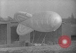 Image of British barrage balloon in Battle of Britain United Kingdom, 1940, second 13 stock footage video 65675049636