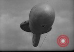 Image of British barrage balloon in Battle of Britain United Kingdom, 1940, second 27 stock footage video 65675049636