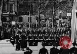 Image of Franklin D Roosevelt Memorial statue unveiling Grosvenor Square 1948 London England United Kingdom, 1948, second 15 stock footage video 65675049649