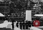 Image of Franklin D Roosevelt Memorial statue unveiling Grosvenor Square 1948 London England United Kingdom, 1948, second 23 stock footage video 65675049649