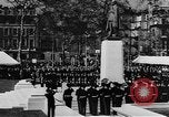 Image of Franklin D Roosevelt Memorial statue unveiling Grosvenor Square 1948 London England United Kingdom, 1948, second 24 stock footage video 65675049649