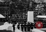 Image of Franklin D Roosevelt Memorial statue unveiling Grosvenor Square 1948 London England United Kingdom, 1948, second 25 stock footage video 65675049649