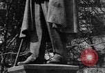 Image of Franklin D Roosevelt Memorial statue unveiling Grosvenor Square 1948 London England United Kingdom, 1948, second 36 stock footage video 65675049649