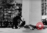 Image of Franklin D Roosevelt Memorial statue unveiling Grosvenor Square 1948 London England United Kingdom, 1948, second 46 stock footage video 65675049649