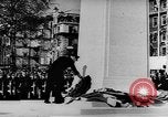 Image of Franklin D Roosevelt Memorial statue unveiling Grosvenor Square 1948 London England United Kingdom, 1948, second 47 stock footage video 65675049649