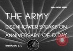 Image of General Dwight D Eisenhower Washington DC USA, 1950, second 1 stock footage video 65675049652
