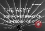 Image of General Dwight D Eisenhower Washington DC USA, 1950, second 3 stock footage video 65675049652