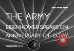 Image of General Dwight D Eisenhower Washington DC USA, 1950, second 6 stock footage video 65675049652