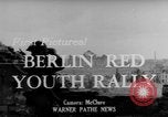 Immagine di Rally comunista Berlino Germania Est, 1950, secondo 3 filmato di repertorio 65675049655