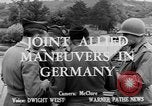 Image of Allied maneuvers Germany, 1950, second 3 stock footage video 65675049657