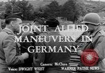 Image of Allied maneuvers Germany, 1950, second 4 stock footage video 65675049657