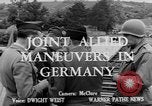 Image of Allied maneuvers Germany, 1950, second 5 stock footage video 65675049657