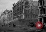 Image of building burns from blitz London England United Kingdom, 1940, second 28 stock footage video 65675049667
