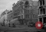Image of building burns from blitz London England United Kingdom, 1940, second 31 stock footage video 65675049667