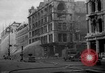 Image of building burns from blitz London England United Kingdom, 1940, second 35 stock footage video 65675049667