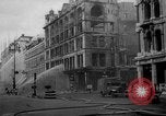 Image of building burns from blitz London England United Kingdom, 1940, second 36 stock footage video 65675049667