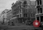 Image of building burns from blitz London England United Kingdom, 1940, second 38 stock footage video 65675049667
