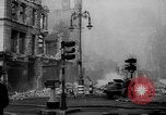 Image of building burns from blitz London England United Kingdom, 1940, second 47 stock footage video 65675049667