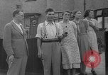 Image of Bomb hole from blitz London England United Kingdom, 1940, second 15 stock footage video 65675049668