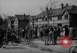 Image of Bomb hole from blitz London England United Kingdom, 1940, second 41 stock footage video 65675049668