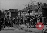 Image of Bomb hole from blitz London England United Kingdom, 1940, second 42 stock footage video 65675049668
