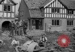 Image of Bomb hole from blitz London England United Kingdom, 1940, second 54 stock footage video 65675049668