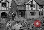 Image of Bomb hole from blitz London England United Kingdom, 1940, second 56 stock footage video 65675049668