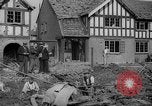 Image of Bomb hole from blitz London England United Kingdom, 1940, second 58 stock footage video 65675049668