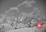 Image of Alpine soldiers Passo Rolle Italy, 1938, second 21 stock footage video 65675049675