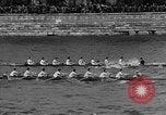 Image of Rowing classic on River Thames London England United Kingdom, 1938, second 17 stock footage video 65675049676