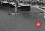 Image of Rowing classic on River Thames London England United Kingdom, 1938, second 39 stock footage video 65675049676