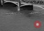 Image of Rowing classic on River Thames London England United Kingdom, 1938, second 40 stock footage video 65675049676