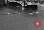 Image of Rowing classic on River Thames London England United Kingdom, 1938, second 41 stock footage video 65675049676