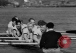 Image of Rowing classic on River Thames London England United Kingdom, 1938, second 46 stock footage video 65675049676