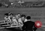 Image of Rowing classic on River Thames London England United Kingdom, 1938, second 48 stock footage video 65675049676