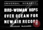 Immagine di Beryl Markham New York United States USA, 1936, secondo 6 filmato di repertorio 65675049680