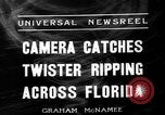 Standbild Hurricane Panama City Florida USA, 1936, aus Sekunde 3 historischem Filmmaterial Videoclip 65675049684