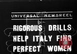 Standbild italienischen Mädchen Orveito Italien, 1936, aus Sekunde 4 historischem Filmmaterial Videoclip 65675049689