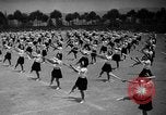 Standbild italienischen Mädchen Orveito Italien, 1936, aus Sekunde 25 historischem Filmmaterial Videoclip 65675049689