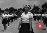Standbild italienischen Mädchen Orveito Italien, 1936, aus Sekunde 30 historischem Filmmaterial Videoclip 65675049689