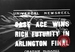 Image of horse race Arlington Heights Illinois USA, 1936, second 6 stock footage video 65675049690