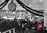 Image of Franklin D Roosevelt first inauguration speech Washington DC USA, 1933, second 15 stock footage video 65675049691